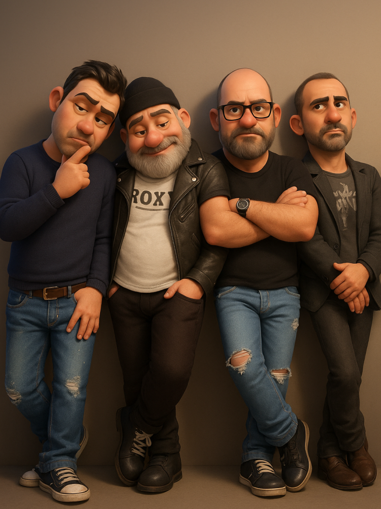 20250428_1503_Pixar-Style Quartet_remix_01jsy7tmv3fxtbafq852a9ed9n